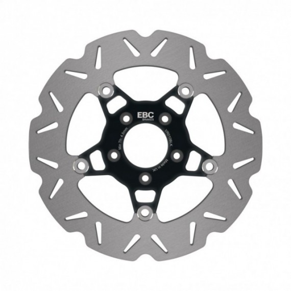 Floating Vee Disc Black Hub