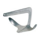 Trefoil anchor galvanized