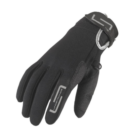 Lindstrands Glove Coal Neopren Black