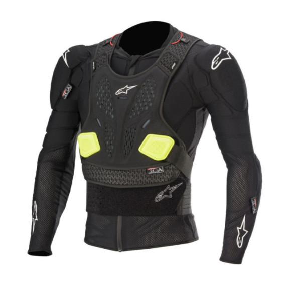 Alpinestars Protection Jacket Bionic Pro v2 Black/Yel Fluo 