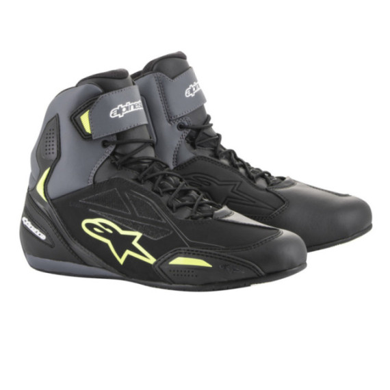 *Alpinestars Shoe Faster-3 Drystar Black/Yellow fluo