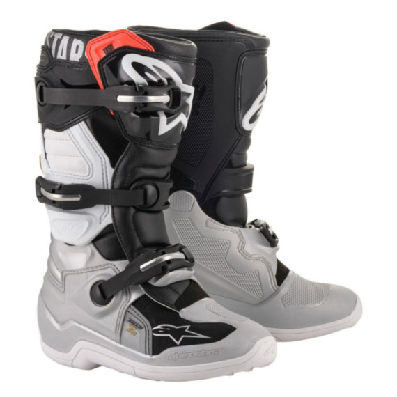 Alpinestars Boot Tech 7s junior Blk/Silv/Wht/Gold