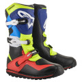 *Alpinestars Boot Tech T Black/Red/Blue/Yel Fluo