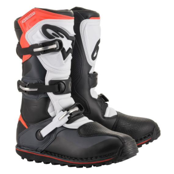 *Alpinestars Boot Tech T Black/Gray/Red Fluo