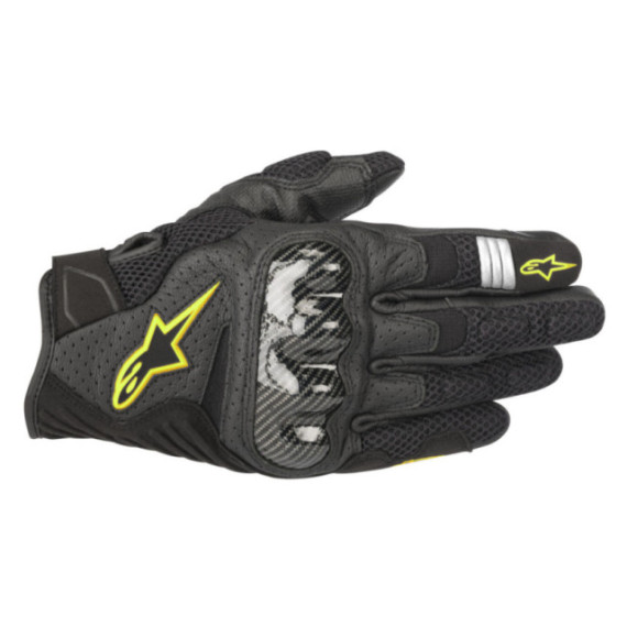 Alpinestars Glove SMX-1 Air v2 Black/Fluoyellow