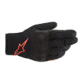 Alpinestars Gloves S Max Drystar Black/Red Fluo 