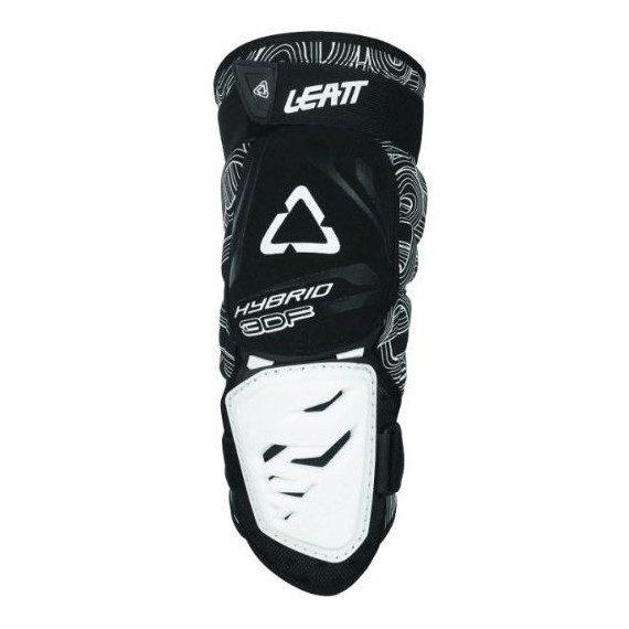 Leatt Knee & Shin Guard 3DF Hybrid EXT Wht/Blk