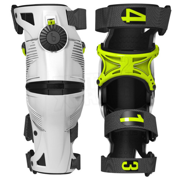 Mobius X8  white/yellow knee brace