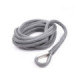 Qvarken Mooring Rope Dockline with thimble grey