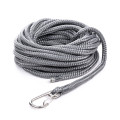 Qvarken Mooring Rope Dockline with hook grey