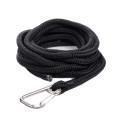 Qvarken Mooring Rope Dockline with hook black