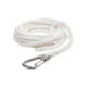 Qvarken Mooring Rope Dockline with hook white