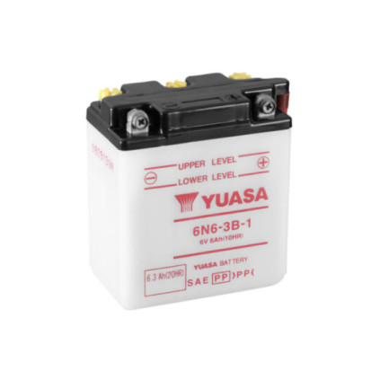 Yuasa Battery 6N6-3B-1 (cp) with acidpack (6)