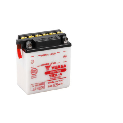 Yuasa Battery YB3L-A (dc) no acid included (10)