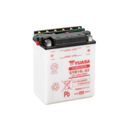 Yuasa Battery SYB14L-A2 (dc) no acid included (5)
