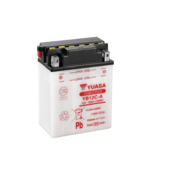 Yuasa Battery YB12C-A (dc) no acid included (5)