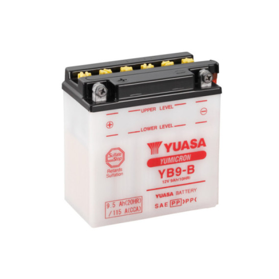 Yuasa Battery YB9-B (cp) with acidpack (5)