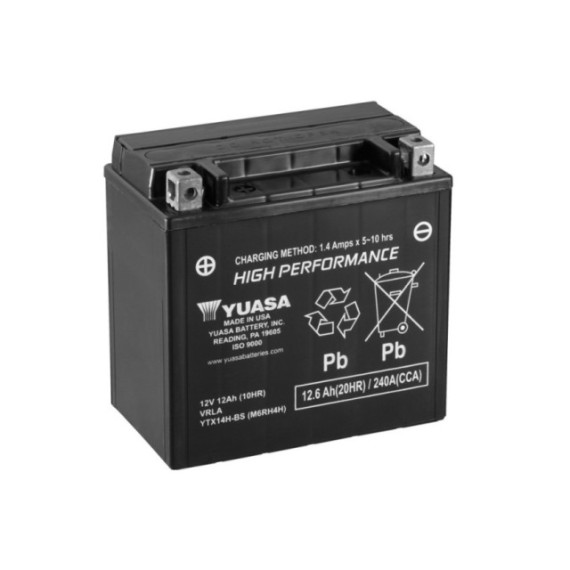 Yuasa Battery, YTX14H-BS (cp)