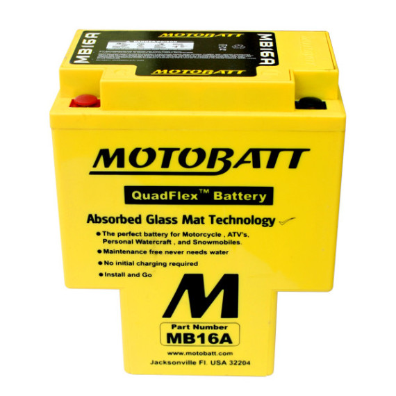 Motobatt battery, MB16A