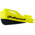 Polisport MX Rocks handprotector yellow incl. Suzuki fixation kit (1)