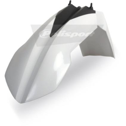 Polisport front fender SX 07-12/EXC 08-13 white (7)