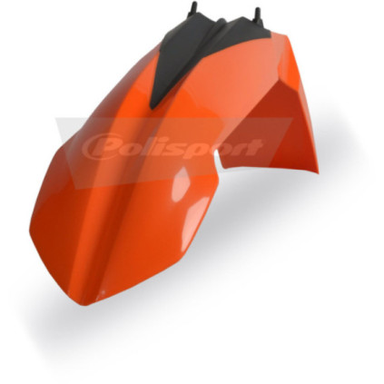 Polisport front fender SX 07-09 oranssi (7)