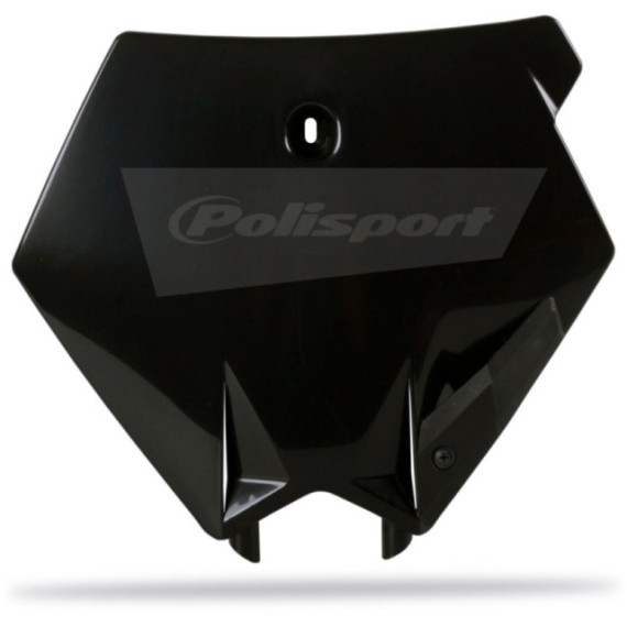 Polisport numberplate SX 03-06 black (10)