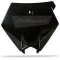 Polisport numberplate SX 03-06 black (10)