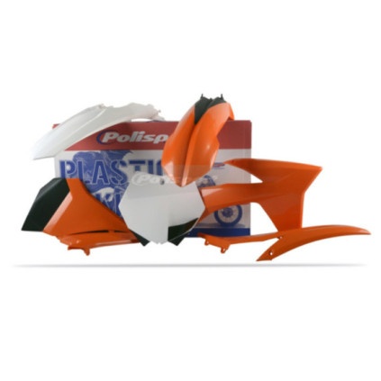 Polisport plastic kit SX/SX-F 125-450 11 orange (1)