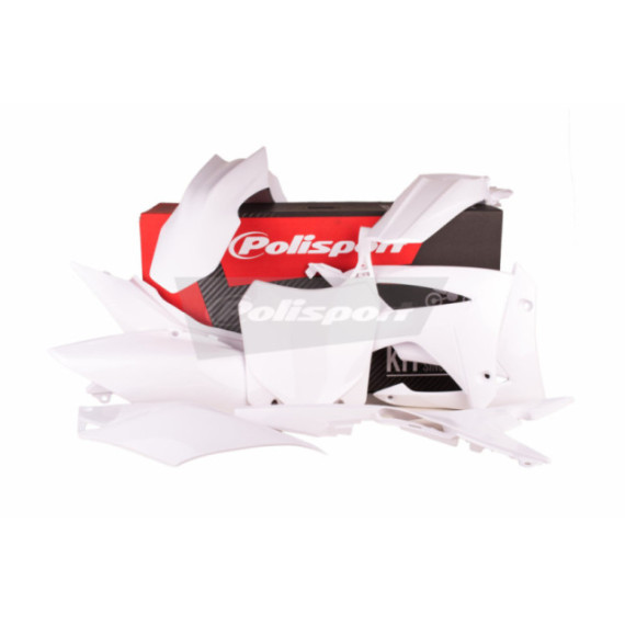 Polisport plastic kit CRF250 14-/CRF450 13- White (1)