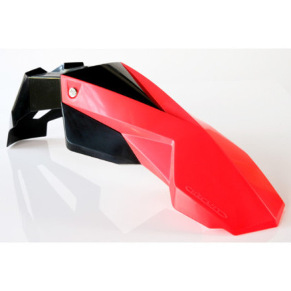 Circuit Universal Supermoto front fender STEALTH black/red