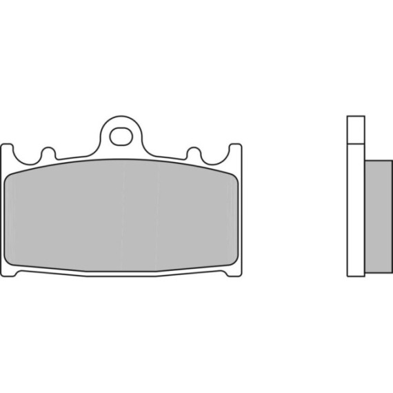 Brembo Brakepads Sintered Rear Road