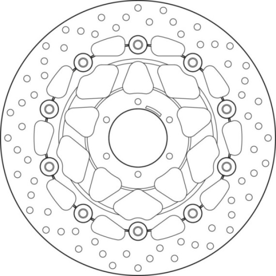 Brembo Serie Oro brakedisc floating