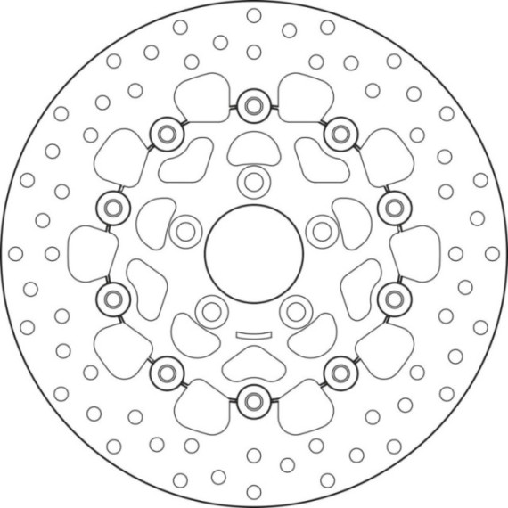 Brembo Serie Oro brakedisc floating