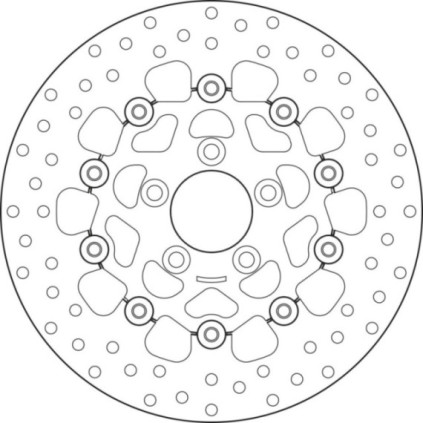 Brembo Serie Oro brakedisc floating