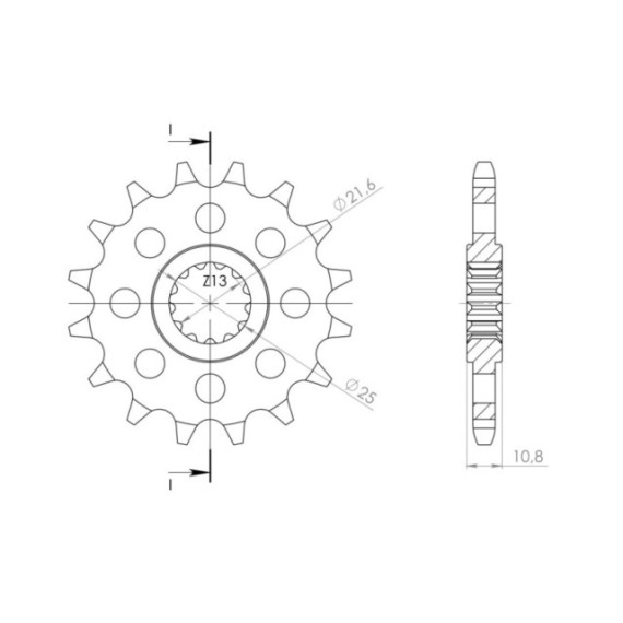 Supersprox Front sprocket 1586.15