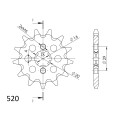 Supersprox / JT Front sprocket 422.14