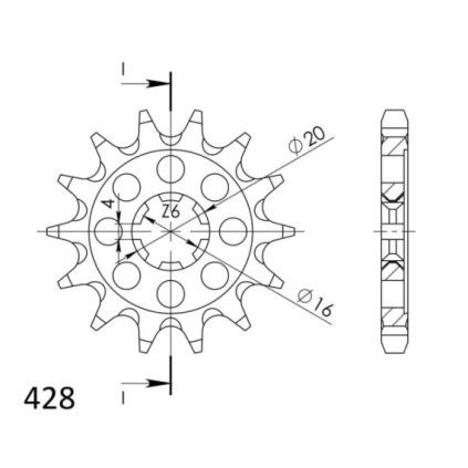 Supersprox / JT Front sprocket 555.15