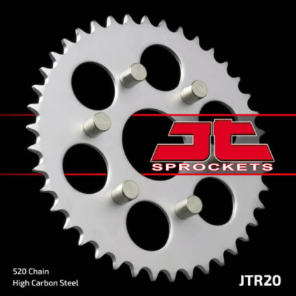 Supersprox Steel Rear Sprocket 20:41 Black