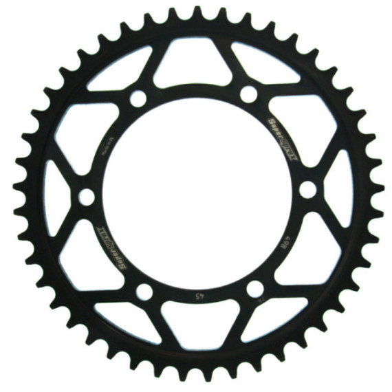 Supersprox Steel Rear Sprocket 498:45 Black