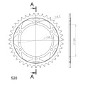 Supersprox / JT Rear sprocket 846.39