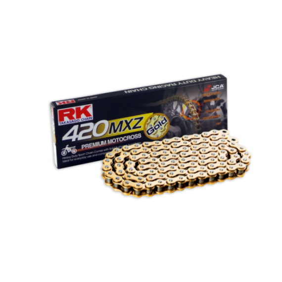 RK GB420MXZ Offroad Chain Gold +CL (Connect.link)