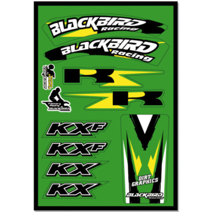 Blackbird Kawasaki Universal stiker kit