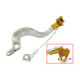 Sixty5 brakepedal RMZ450 08-13 gold