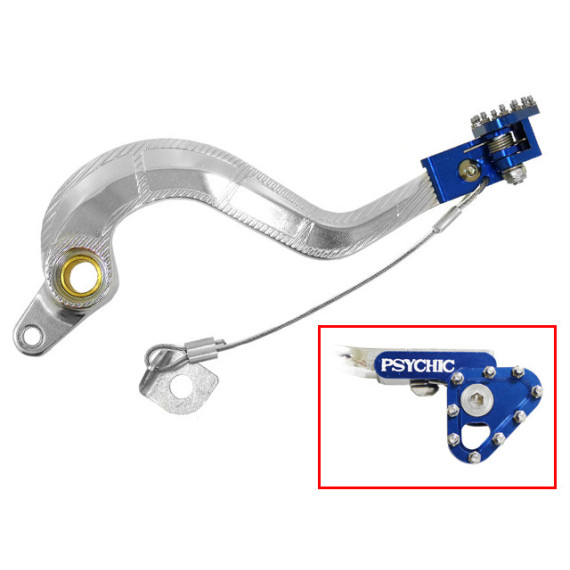 Sixty5 brakepedal YZ125/250 05-14 blue