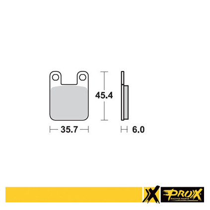 ProX Front Brake Pad KTM60/65SX '97-01