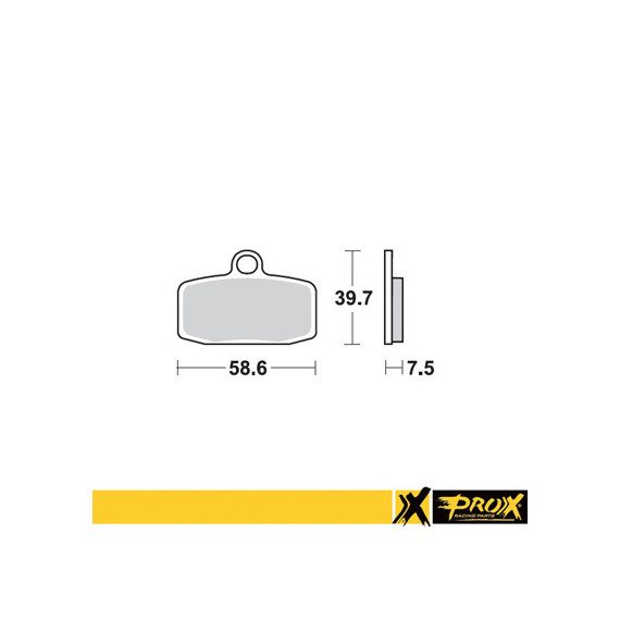 ProX Front Brake Pad KTM85SX '12-20 + Freeride 350 '12-17