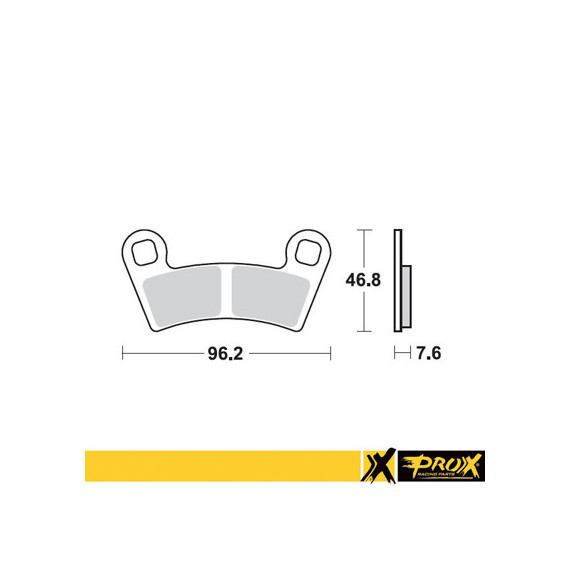 ProX Front Brake Pad Polaris 450/525 Outlaw '08-11