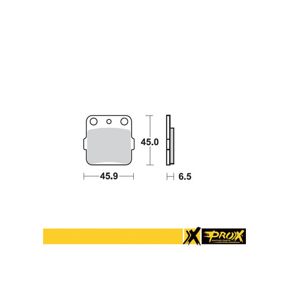 ProX Rear Brake Pad YZ80/85 '93-23