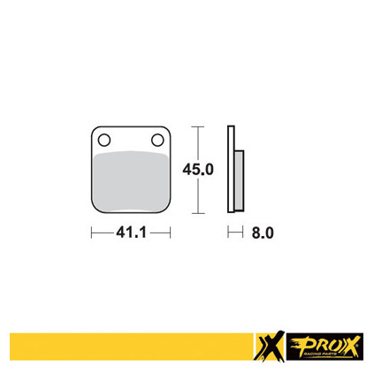 ProX Rear Brake Pad KX65 '00-23 + RM65 '03-05